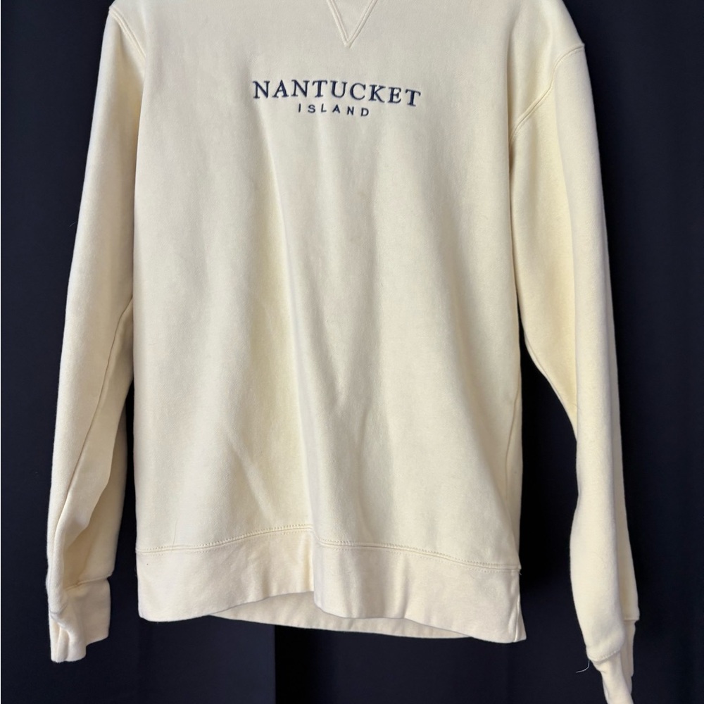 Nantucket Yellow Sweatshirt